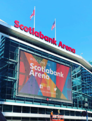 gentech roofing project scotiabank arena genwave technologies